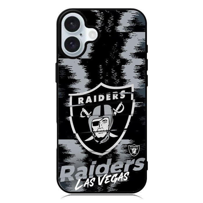 Las Vegas Raiders NFL Team Logo iPhone 16 Plus Case