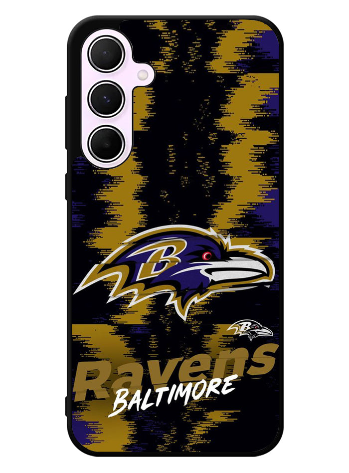 Baltimore Ravens NFL Team Logo Samsung Galaxy A35 5G Case