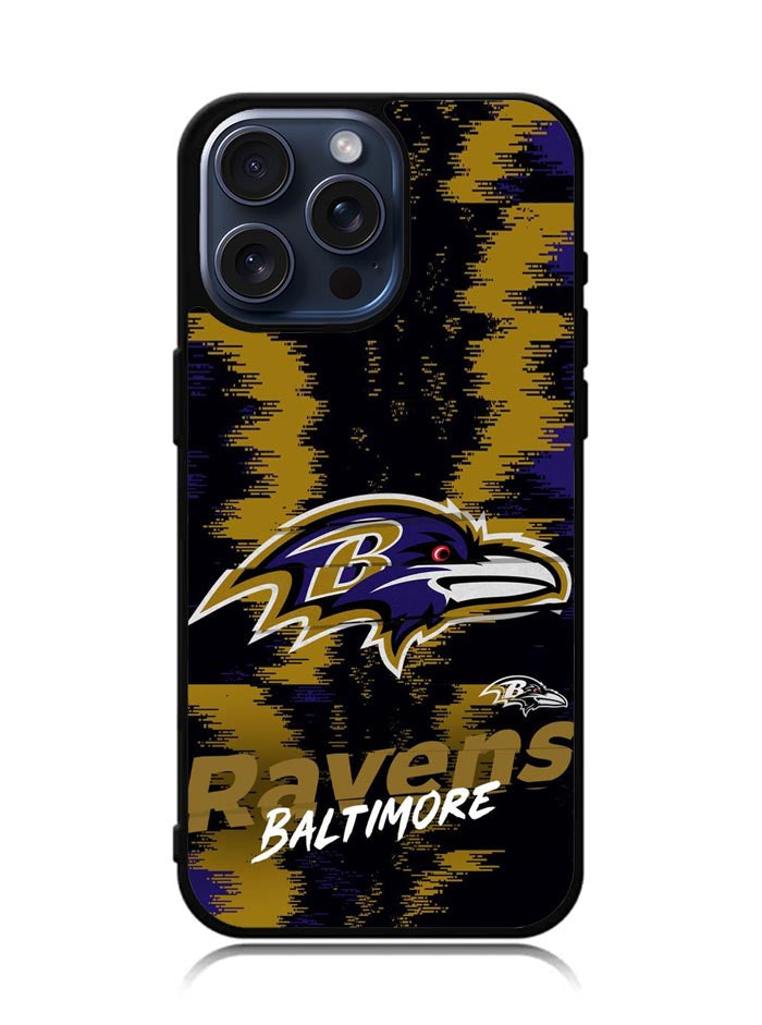 Baltimore Ravens NFL Team Logo iPhone 15 Pro Max Case OV10332