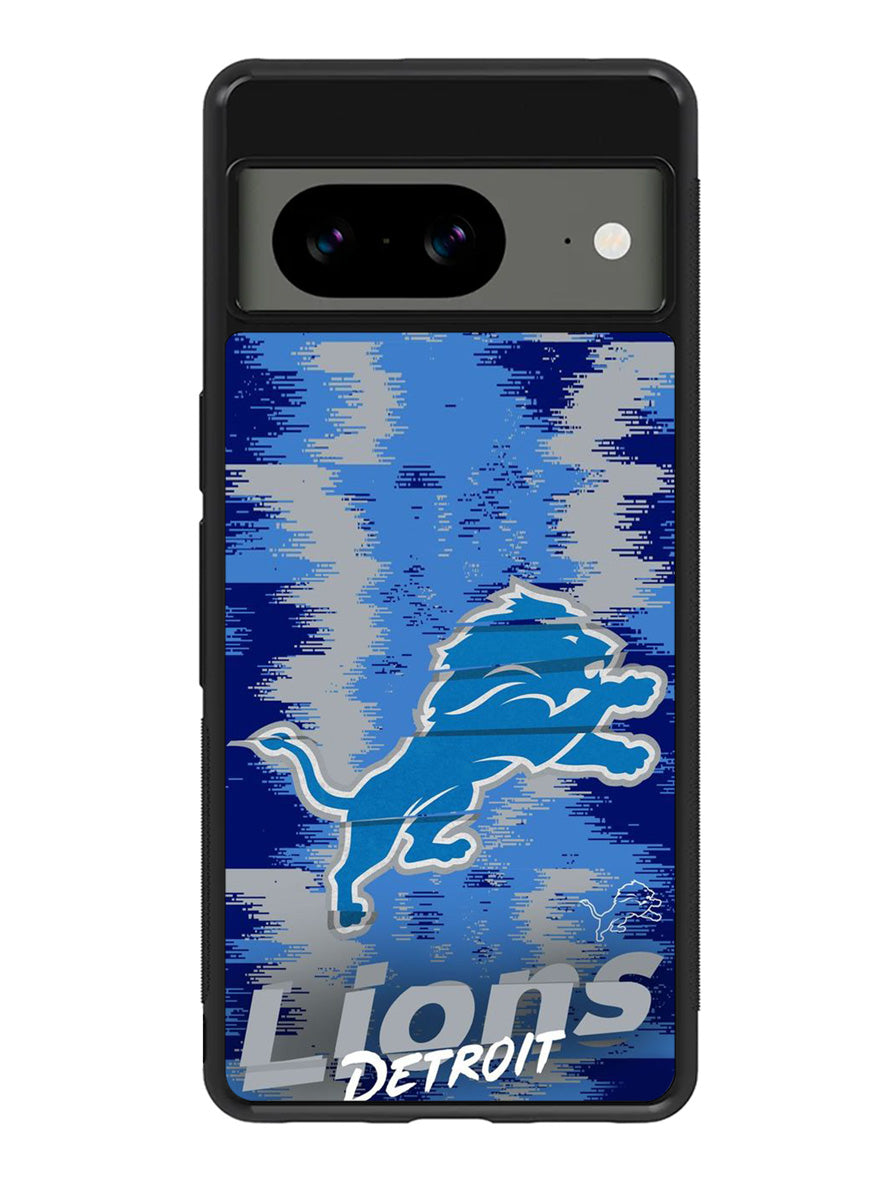 Detroit Lions NFL Team Logo Google Pixel 8 Case QC10358