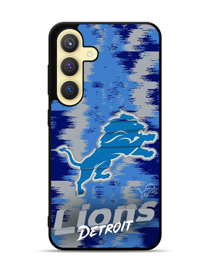 Detroit Lions NFL Team Logo Samsung Galaxy S23 FE 5G Case QC10358