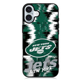 New York Jets NFL Team Logo iPhone 16 Plus Case QC10296