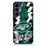New York Jets NFL Team Logo Samsung Galaxy S25 FE Case OV10296