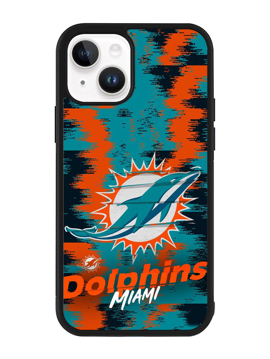 Miami Dolphins NFL Team Logo iPhone 15 Case OV10269
