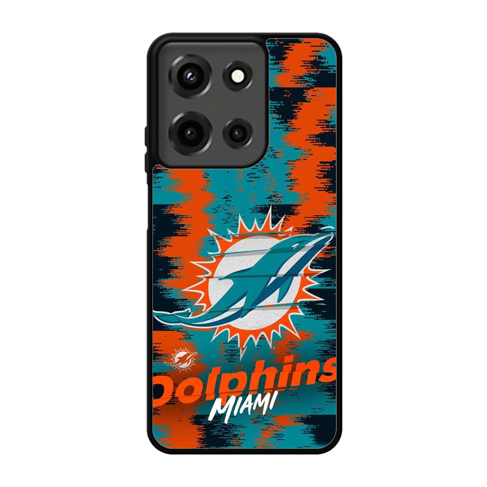 Miami Dolphins NFL Team Logo Motorola Moto G 5G 2025 Case OV1501