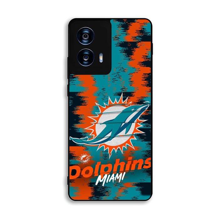 Miami Dolphins NFL Team Logo Motorola Moto G Power 5G 2024 Case OV1501