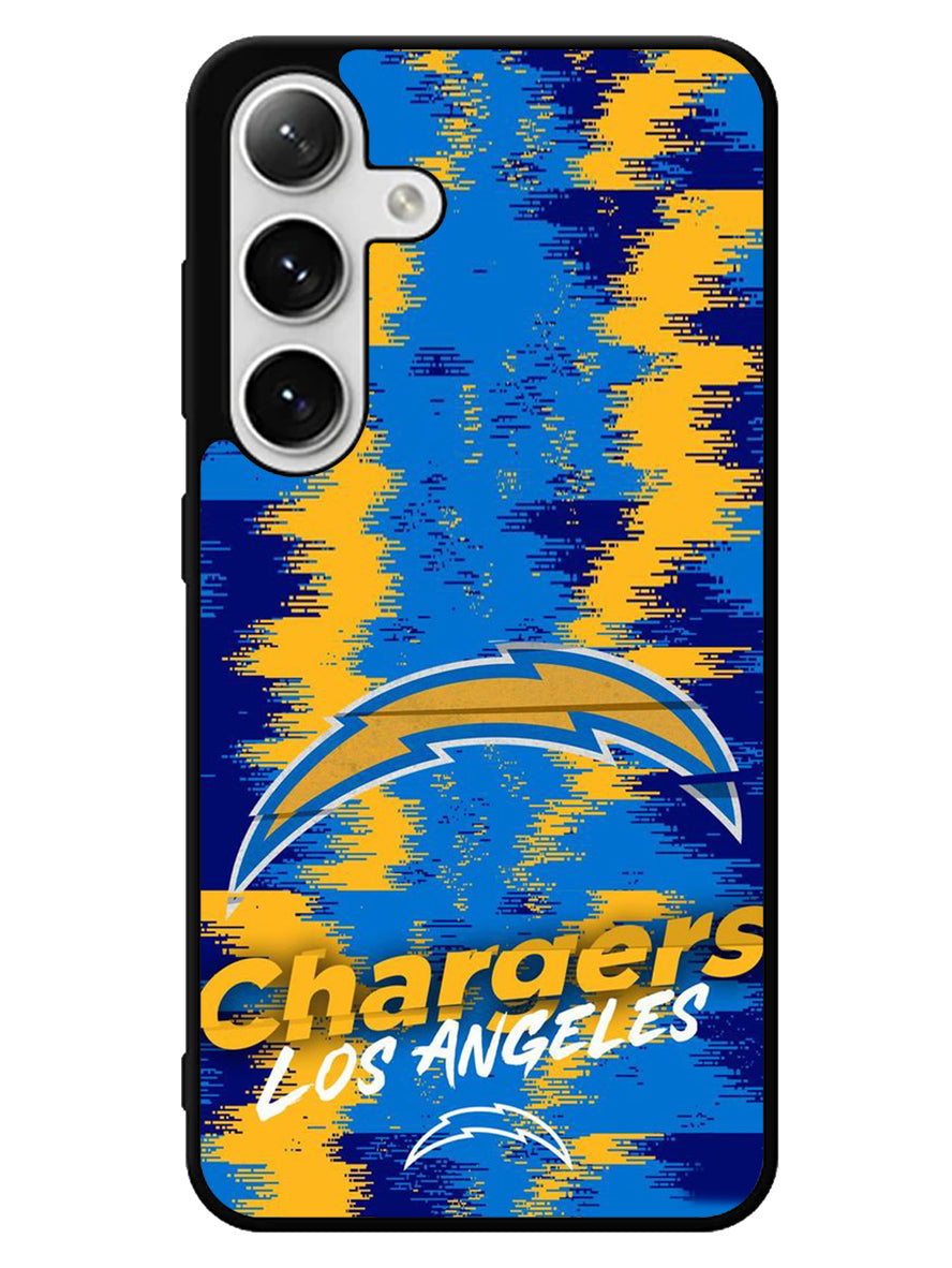 Los Angeles Chargers NFL Team Logo Samsung Galaxy S25 5G Case