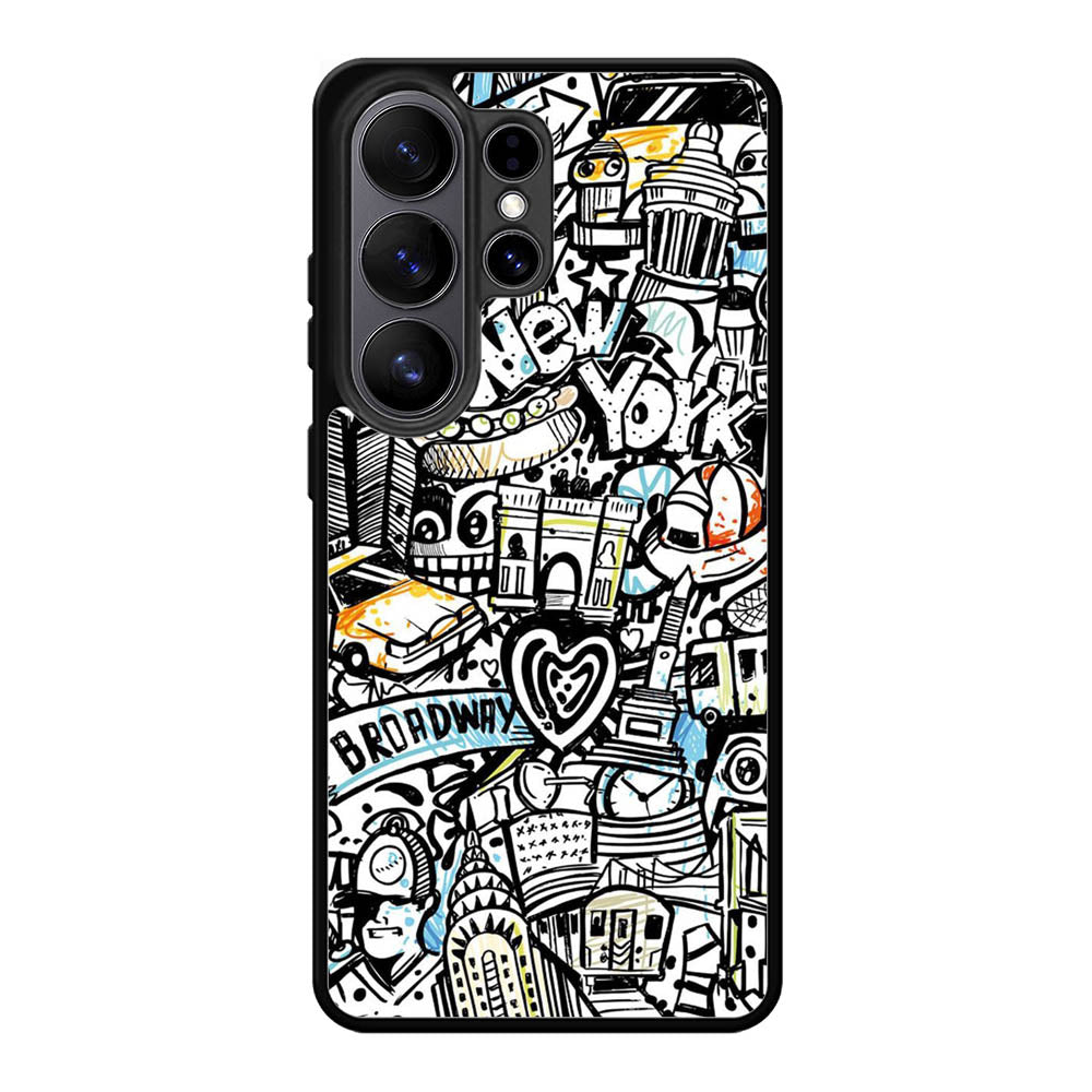 New York City Art Samsung Galaxy S26 Ultra Case QC1875