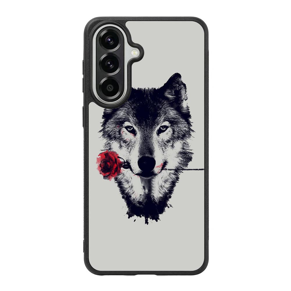 Wolf Rose Samsung Galaxy A57 Case QC1878