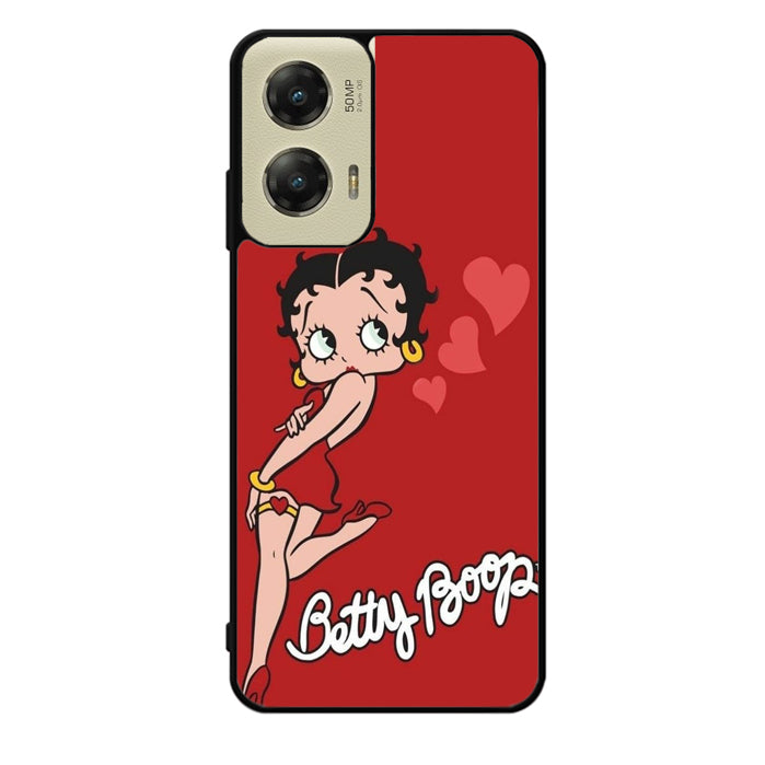 Betty Boop Red Background Motorola Moto G Stylus 5G 2024 Case