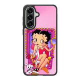 Betty Boop and Dog Samsung Galaxy A37 Case