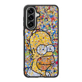 Simpsons Samsung Galaxy A37 Case