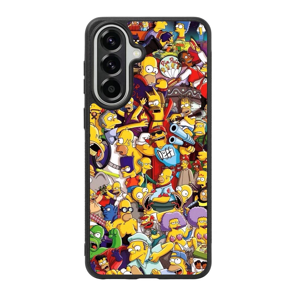 Doodle Simpsons Family Samsung Galaxy A57 Case OV4735