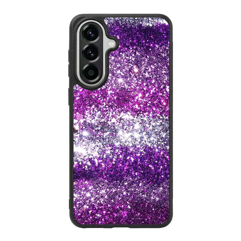 Pink Purple Silver Bling Sparkling Sparkles Samsung Galaxy A57 Case