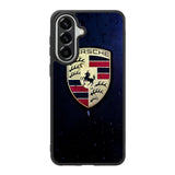 Porsche Logo Blue Background Samsung Galaxy A57 Case OV2844