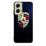 Porsche Logo Blue Background Motorola Moto G Stylus 5G 2024 Case OV2844