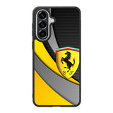 Yellow Ferrari Logo Samsung Galaxy A37 Case QC1921