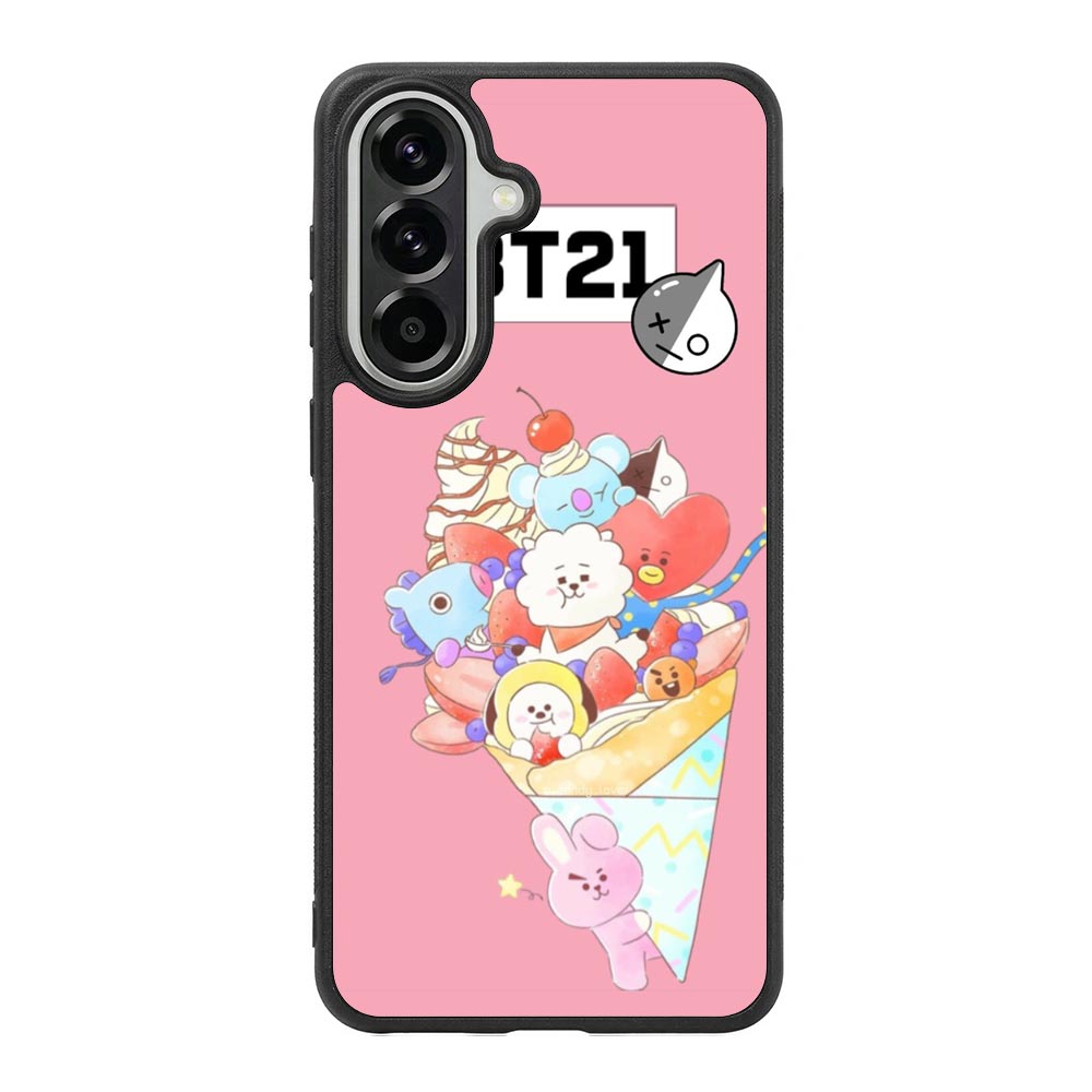 BTS BT21 Pink Cute Samsung Galaxy A37 Case OV4309