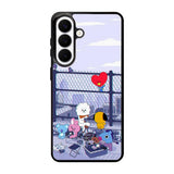 BTS BT21 Cute Rooftop Samsung Galaxy S26 Plus Case OV4270