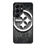 Steelers black and white Samsung Galaxy S26 Ultra Case OV6899