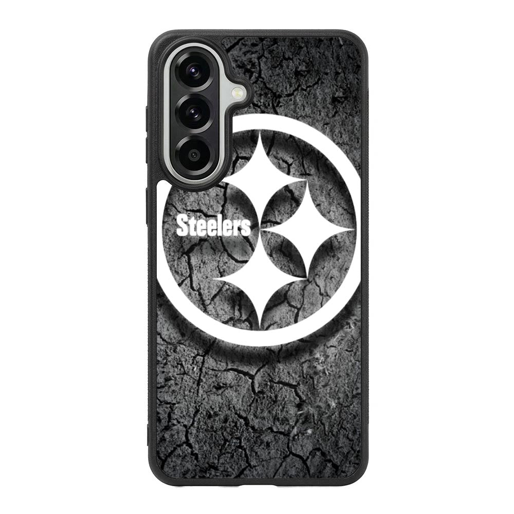 Steelers black and white Samsung Galaxy A37 Case OV6899