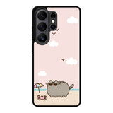 Pusheen The Cat Cool Summer Samsung Galaxy S26 Ultra Case QC6933