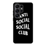 Anti Social Social Club Black White Samsung Galaxy S26 Ultra Case OV7174