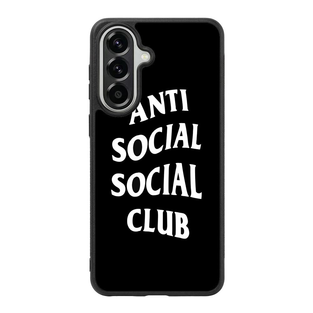 Anti Social Social Club Black White Samsung Galaxy A57 Case OV7174