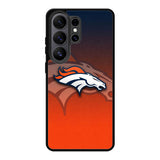 Denver Broncos Logo Ball Pattern Samsung Galaxy S26 Ultra Case OV4622