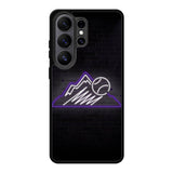 Colorado Rockies Neon Logo Samsung Galaxy S26 Ultra Case QC9811