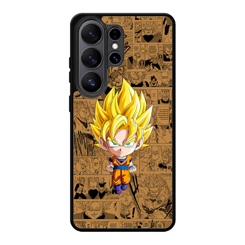 Goku Super Saiyan Samsung Galaxy S26 Ultra Case QC9846