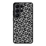 Leopard Grey Pattern Samsung Galaxy S26 Ultra Case