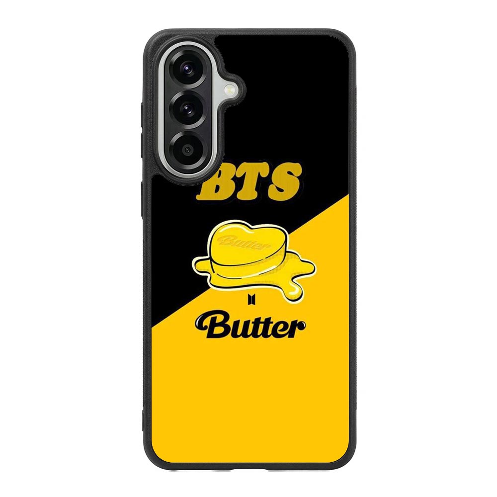 BTS Butter Black Yellow Samsung Galaxy A57 Case OV9865