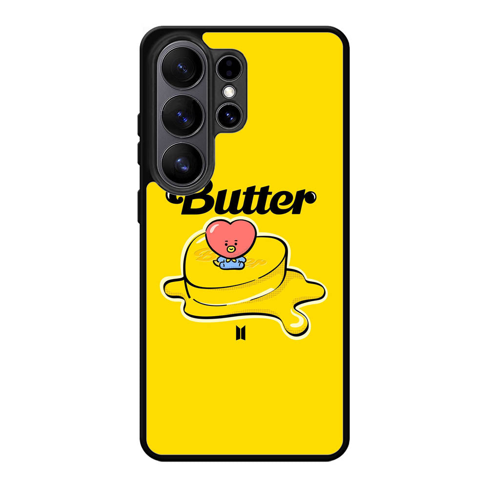 BT21 BTS Tata On The Butter Samsung Galaxy S26 Ultra Case OV9863