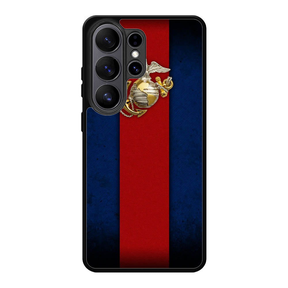 Marine Corps Red Blue Samsung Galaxy S26 Ultra Case OV9882
