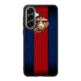 Marine Corps Red Blue Samsung Galaxy A57 Case OV9882