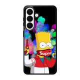 Bart Simpsons Fog And Gun Samsung Galaxy S26 Plus Case QC9889