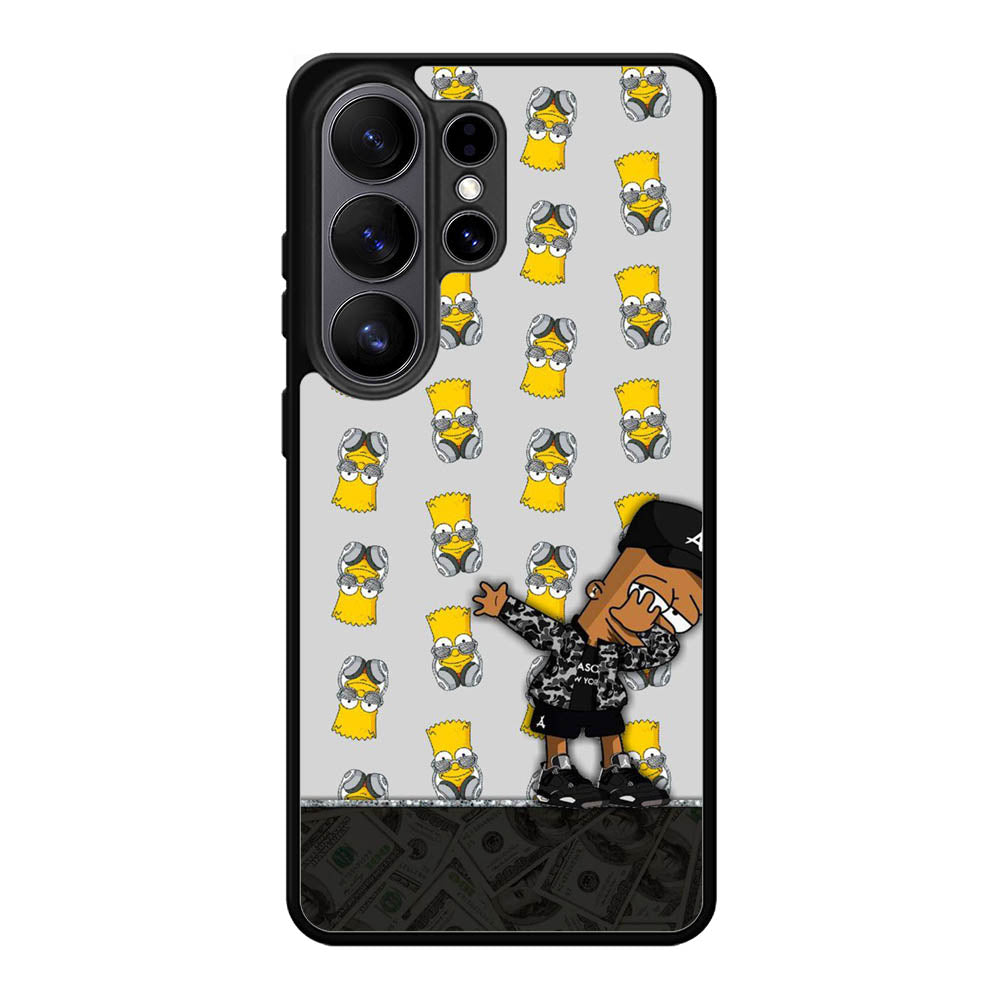 Bart Simpsons Hypebeast Samsung Galaxy S26 Ultra Case QC9890