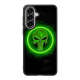 Punisher Green Glow Samsung Galaxy A37 Case OV9918
