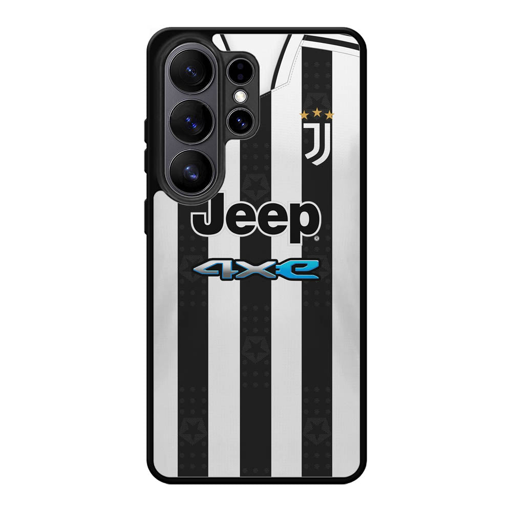 Juventus 2021-2022 Home Jersey Samsung Galaxy S26 Ultra Case QC8785