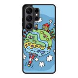 Cute Doodle Art Samsung Galaxy S26 Ultra Case OV8813