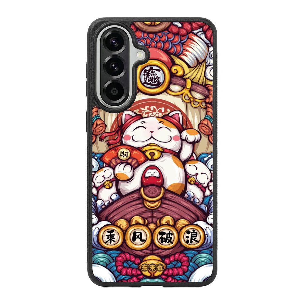 Cute Maneki Neko Samsung Galaxy A57 Case OV8850