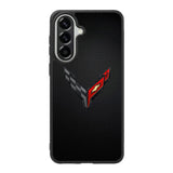 C8 Carbon Logo Samsung Galaxy A57 Case OV8842