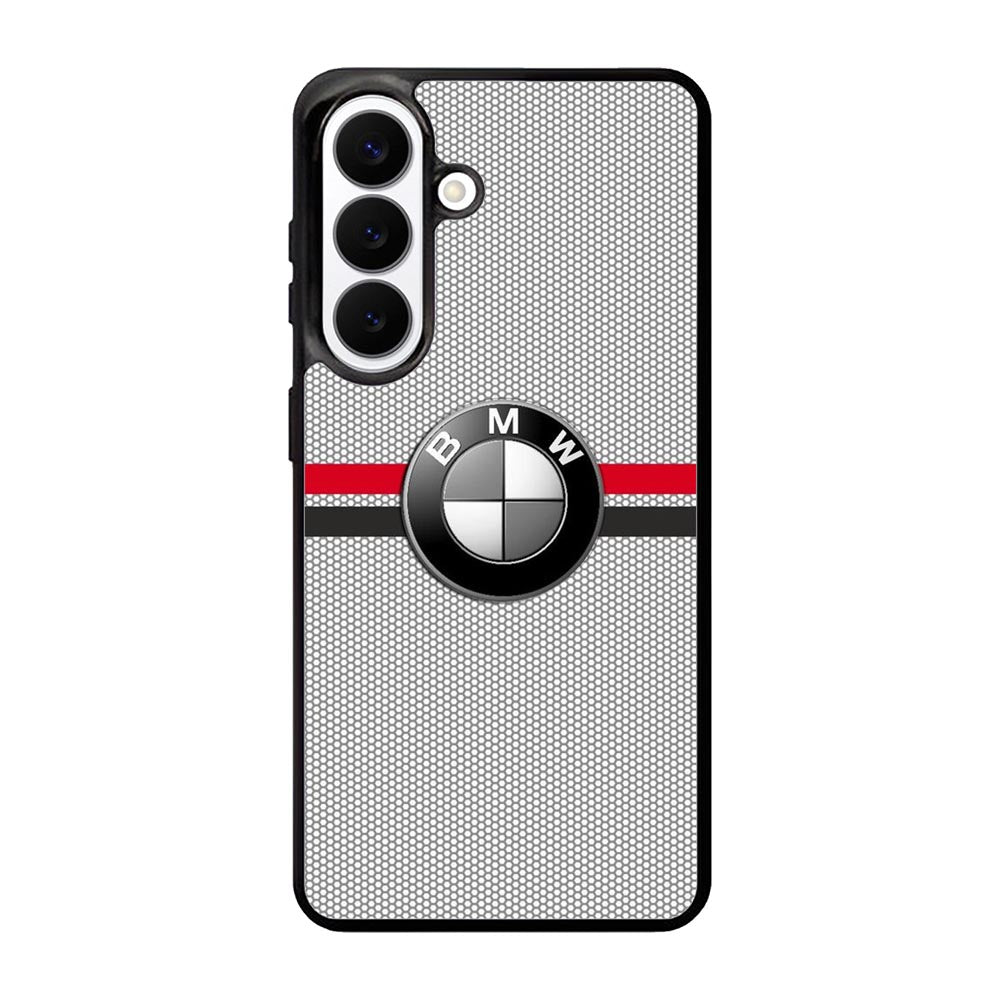 BMW Racing Red Black Logo Samsung Galaxy S26 Case QC11179