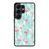 Flamingo Pattern Tropical Samsung Galaxy S26 Ultra Case QC10856