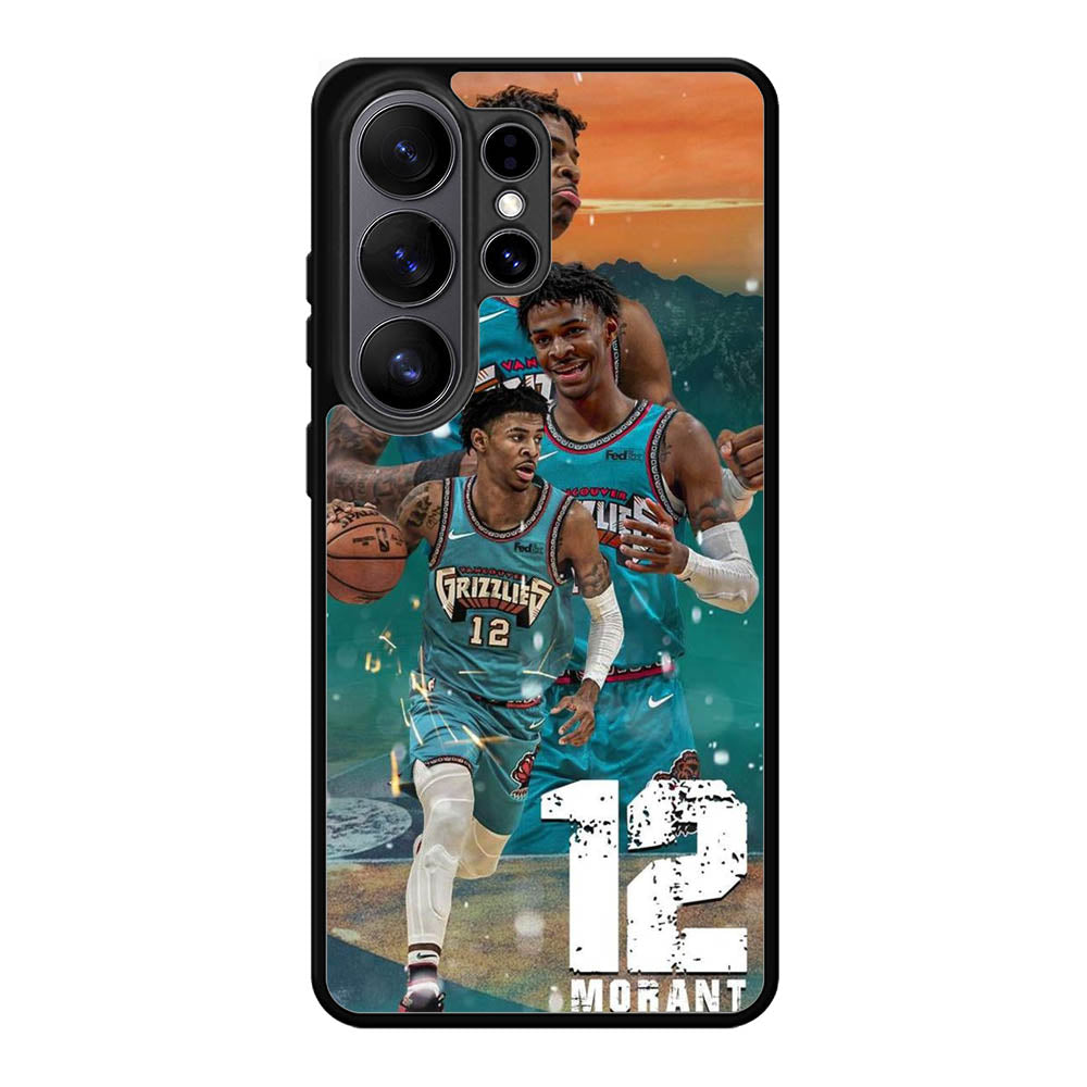 12 Morant Memphis Grizzlies Samsung Galaxy S26 Ultra Case OV10625