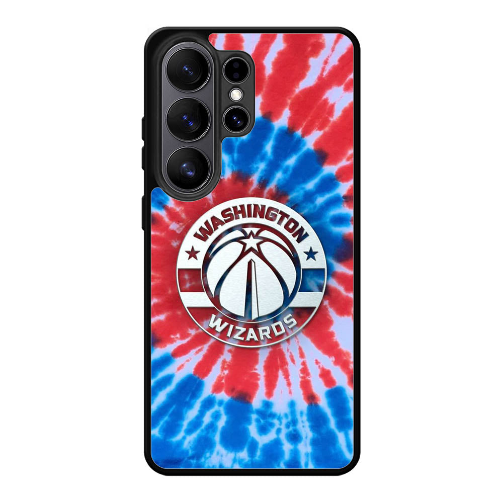 Washington Wizards Tie Dye Style Logo Samsung Galaxy S26 Ultra Case OV10468