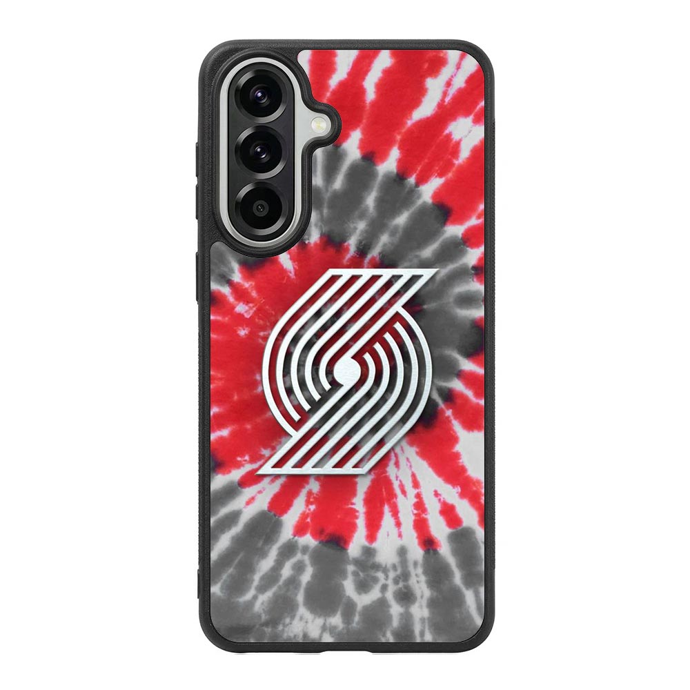 Portland Trailblazers Tie Dye Style Logo Samsung Galaxy A57 Case QC10397