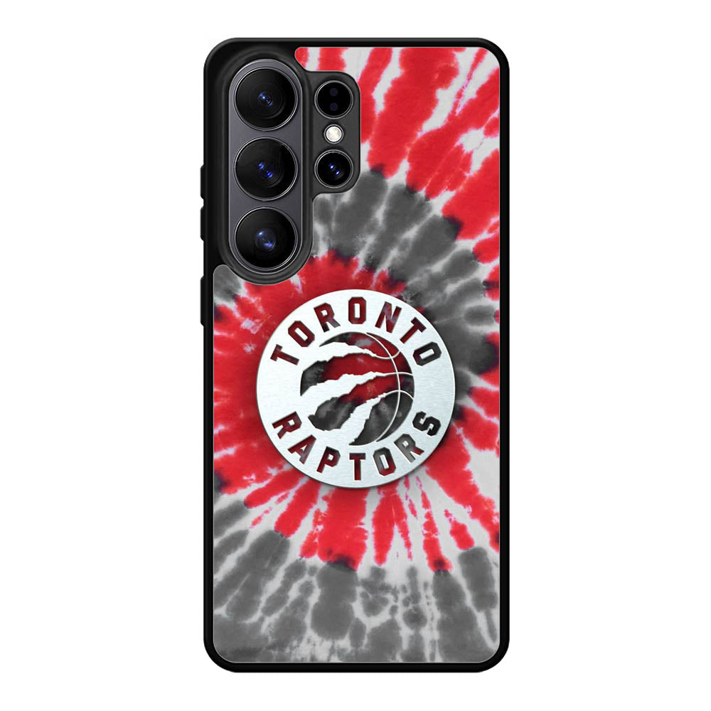 Toronto Raptors Tie Dye Style Logo Samsung Galaxy S26 Ultra Case OV10459