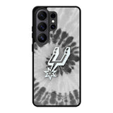 San Antonio Spurs Tie Dye Style Logo Samsung Galaxy S26 Ultra Case OV10416